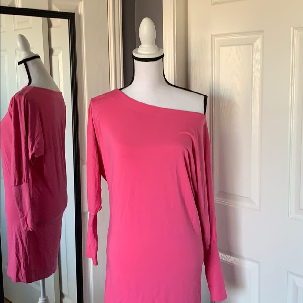 ⬇️REDUCED!! French Connection pink dress - Picture 6 of 7